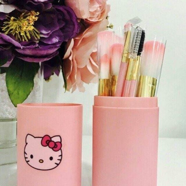 Combo cọ hello kitty