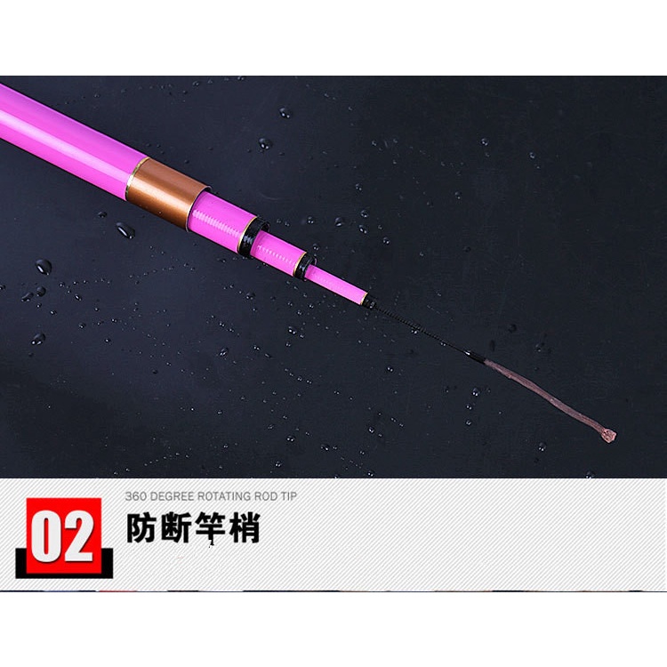 Lóng Cần Câu Đài săn hàng Hồng Long 12h