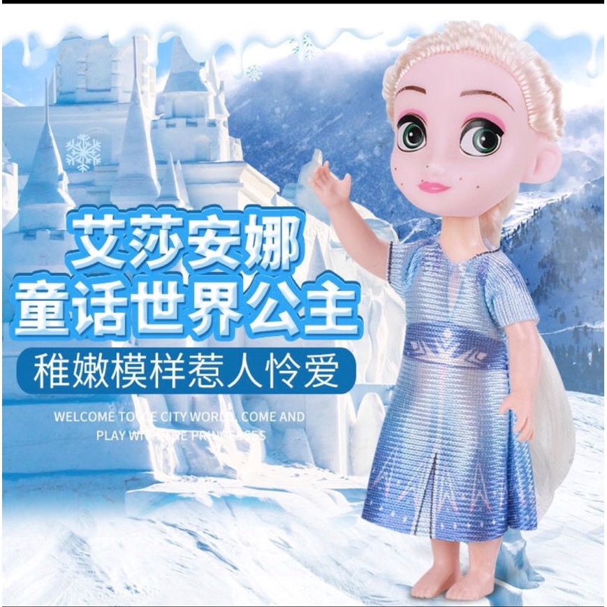 [Hàng mới về] Combo 6 Búp bê Frozen 2 Elsa và Anna cho bé