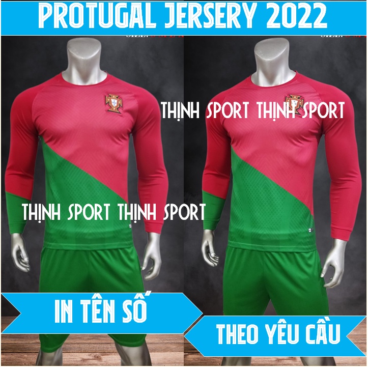 Bộ quần áo đá banh tay dài BĐN, Bộ quần áo bóng đá tay dài in tên và số theo yêu cầu