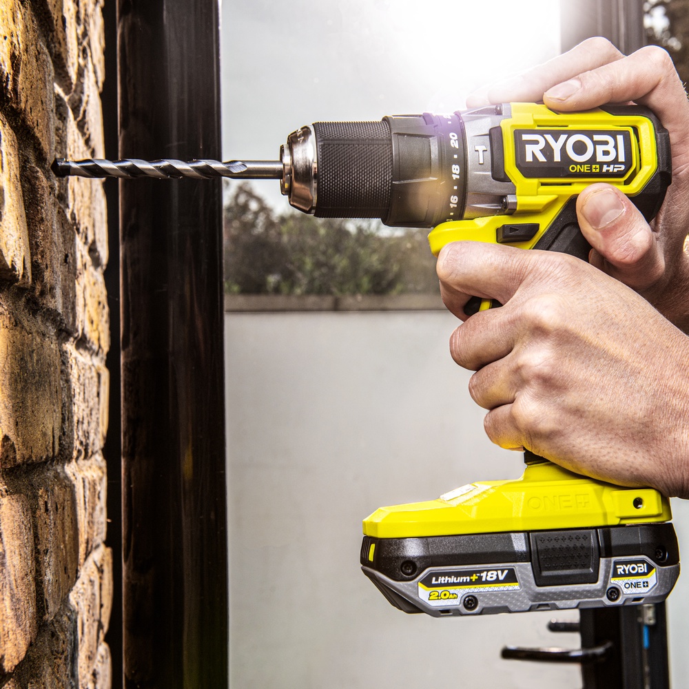 Máy khoan búa ryobi 18v brushless hp rpd18c-TRÊN 95%-ÚC