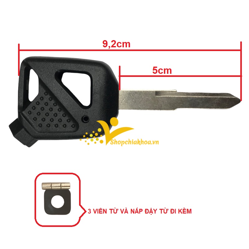 Vỏ chìa điều khiển tìm xe honda airblade, sh