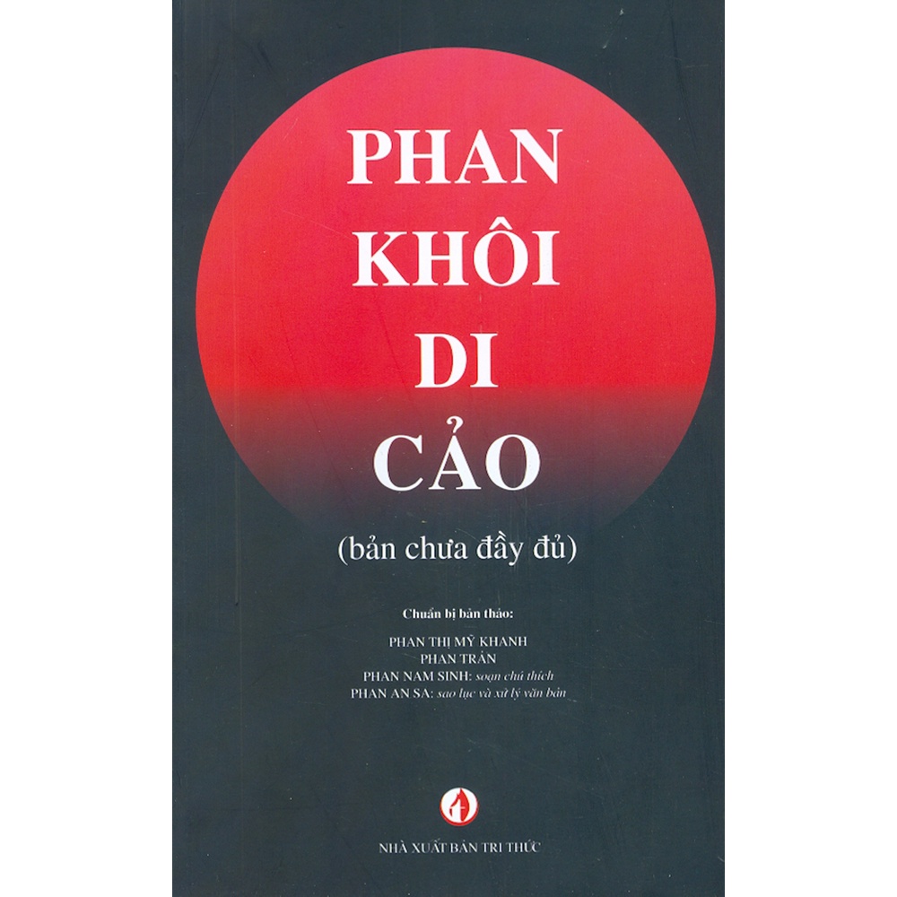 Sách - Phan Khôi Di Cảo (Bản Chưa Đầy Đủ)