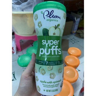 Bánh ăn dặm Plum hình sao nguyên liệu Organic cho bé từ 6 tháng tuổi