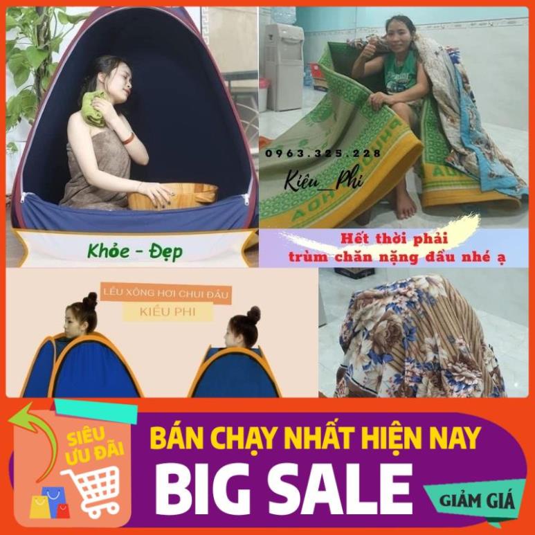 Lều xông hơi tại nhà chui đầu Anh Thu - Lều xông hơi cao cấp bảo hành 18 tháng a