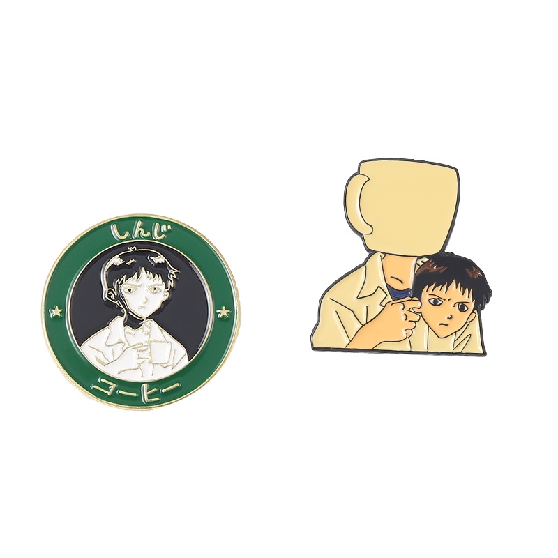 Huy Hiệu Cài Áo Họa Tiết Hoạt Hình Đáng Yêu
