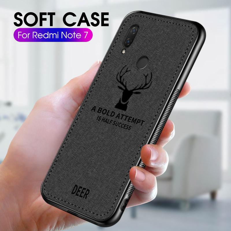 Ốp điện thoại họa tiết con hươu độc đáo dành cho Xiaomi Redmi Pocophone F1 Note 7 5 6 Pro Poco Mi 9 8