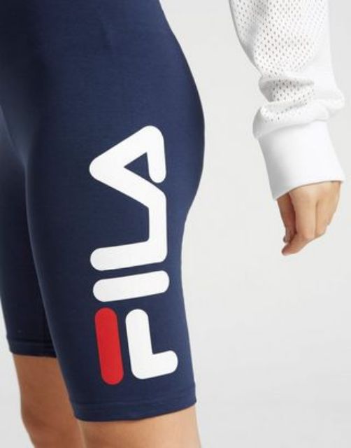Quần biker short lưng cao Fila xách tay