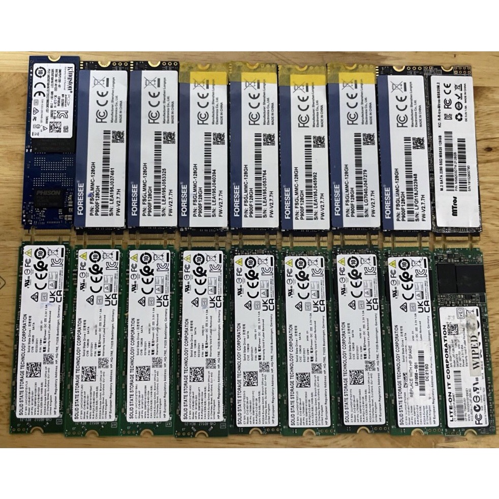 Chuyên cung cấp SSD M.2 PCIe  hàng tháo máy chất lượng cao giá rẻ cho khách hàng nâng cấp