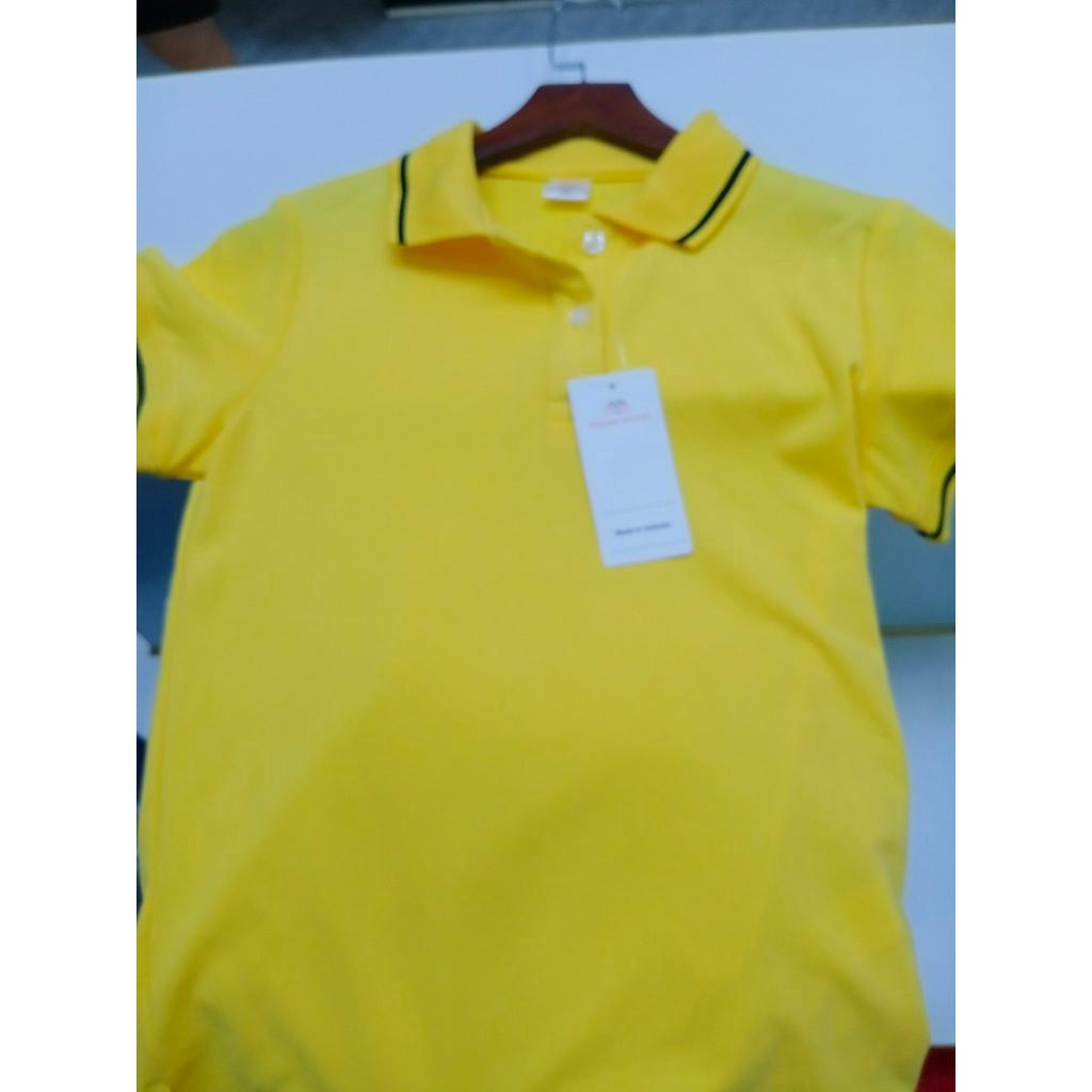 Áo polo FMF vàng chất lượng cao hàng xuất khẩu chuẩn form lịch sự thanh lịch chất siêu mát mặc đi chơi đi làm