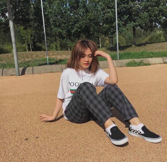 Quần Kẻ Sọc Carô Unisex Cao Cấp