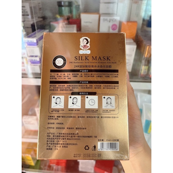 Mặt Nạ Giấy 24K Gold Mask