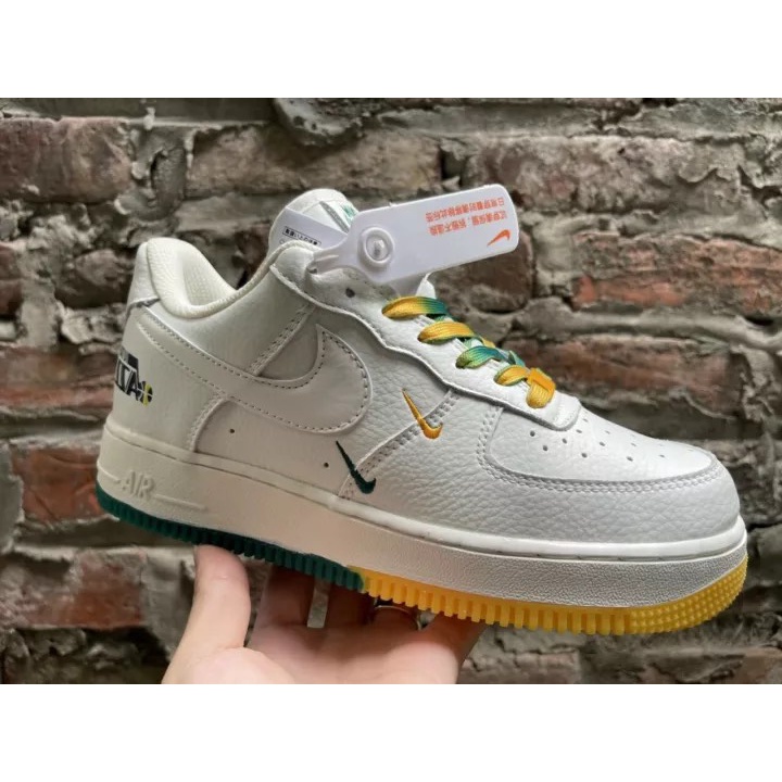 Giày_𝐍𝐈𝐊𝐄 Trắng Âm Dương Nam Nữ,AF1 Brooklyn - thể thao Thời Trang Full Box Hàng Đẹp  hot hit 2021