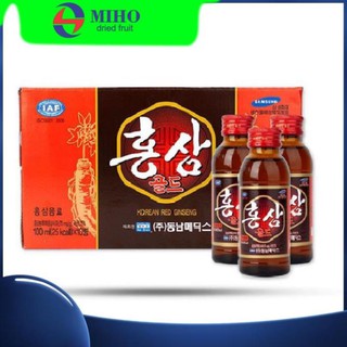 Nước hồng sâm Hàn Quốc Red Ginseng [Hộp 10 chai]