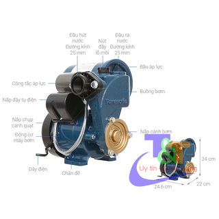 {Hỏa Tốc }Máy bơm Panasonic tăng áp 125W, 200W