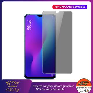 Miếng dán cường lực bảo vệ màn hình điện thoại chống nhìn trộm cho OPPO A1 A3 A5 A7X A9 K3 RENO F5 F7 F9 F11 PRO