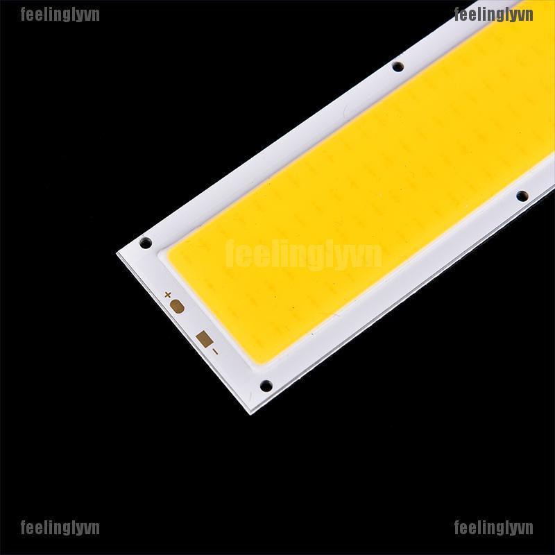 ❤TOP❤ Đèn LED COB 10W độ sáng 1000LM điện áp 12V-24V kích thước 12cm x 3.6cm YO