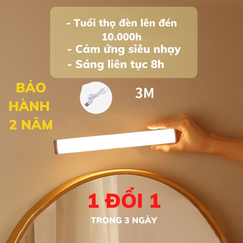 Đèn LED Cảm Biến, Đèn Cảm Biến Chuyển Gắn Tường Thông Minh Ánh Sáng Dịu Mắt ĐÈN TRẦN PHÚ