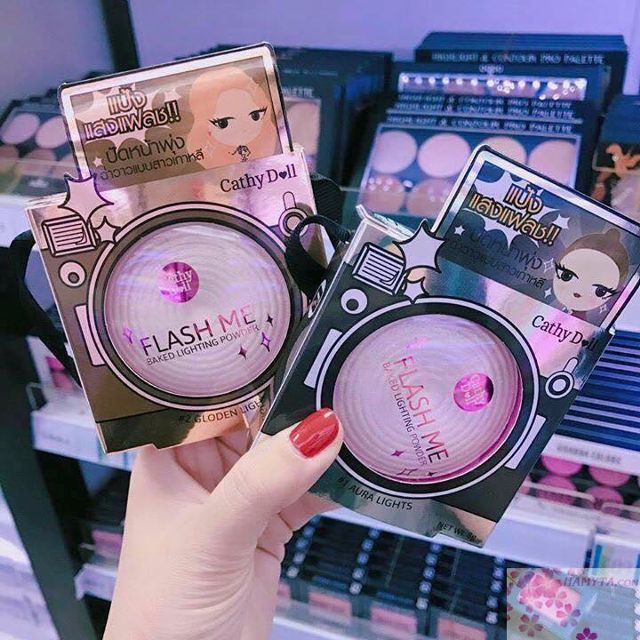 💥PHẤN BẮT SÁNG Cathy Doll FLASH ME BAKED LIGHTING POWDER