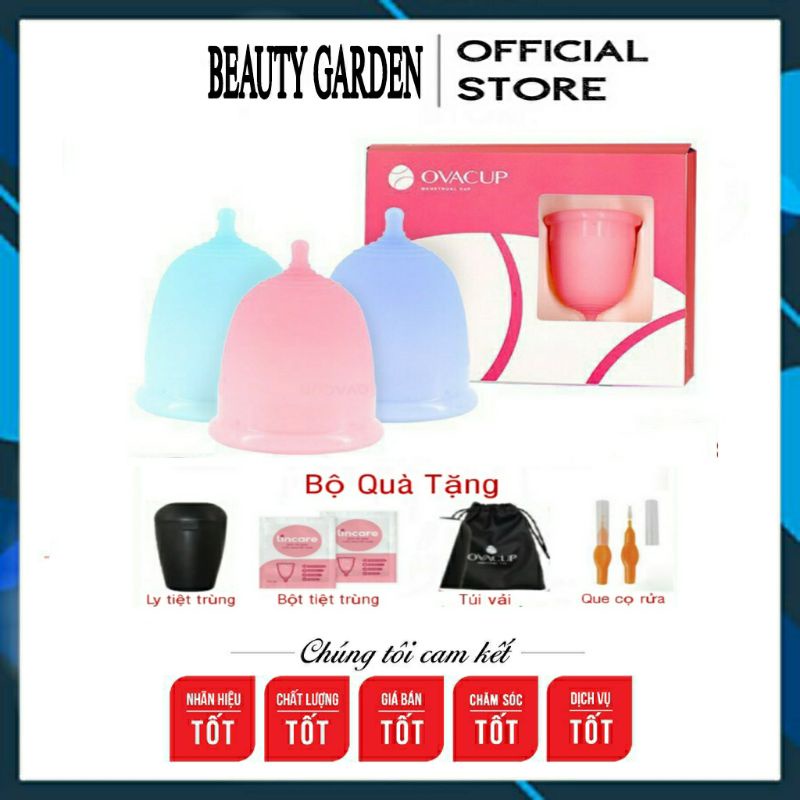 Cốc Nguyệt San Ovacup Nhập Khẩu Mỹ Chính Hãng 💖Tặng Full Quà 💖 Free ship