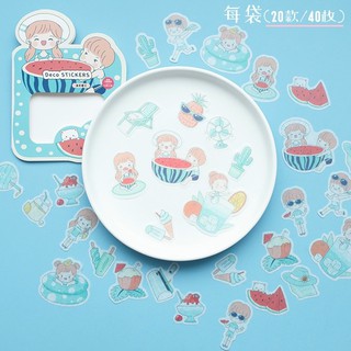 Sticker bịch 40 miếng