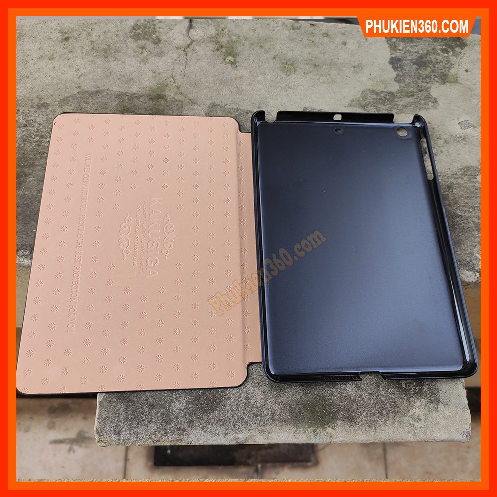 Bao Da Ipad Cao Cấp Chĩnh Hãng KAKUSIGA Có Hỗ Trợ Smart Cover