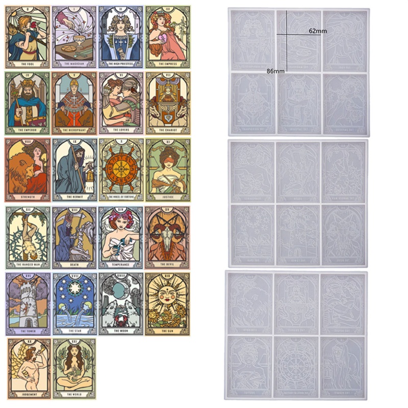 Khuôn Silicone Làm Thẻ Game Thủ Công Bằng Nhựa Epoxy Độc Đáo