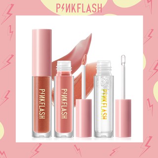Son bóng PINKFLASH dưỡng ẩm có màu cho môi căng mọng