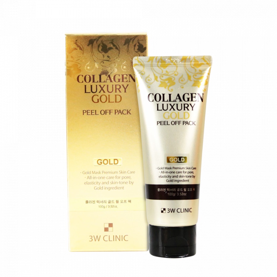 Mặt nạ vàng dưỡng da 3W Clinic Collagen Luxury Gold Hàn Quốc 100gr