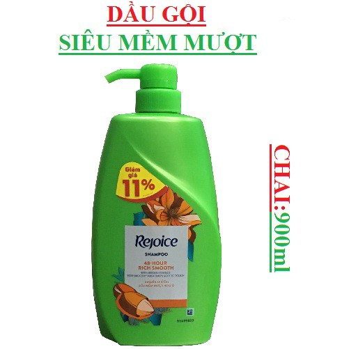 Dầu gội Dầu xả rejoice chai (850-900)ml