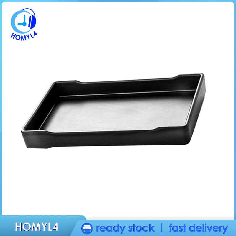 Đĩa Nhựa Đựng Sushi Hình Chữ Nhật 24x7.9x2.1cm