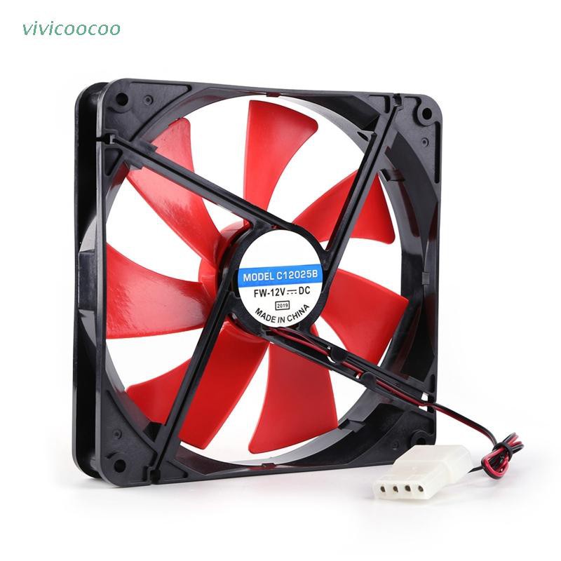 Quạt Tản Nhiệt Cpu 12v 4 Pin 140mm Dc 2300rpm Yên Tĩnh Điều Chỉnh Được Không Gây Tiếng Ồn