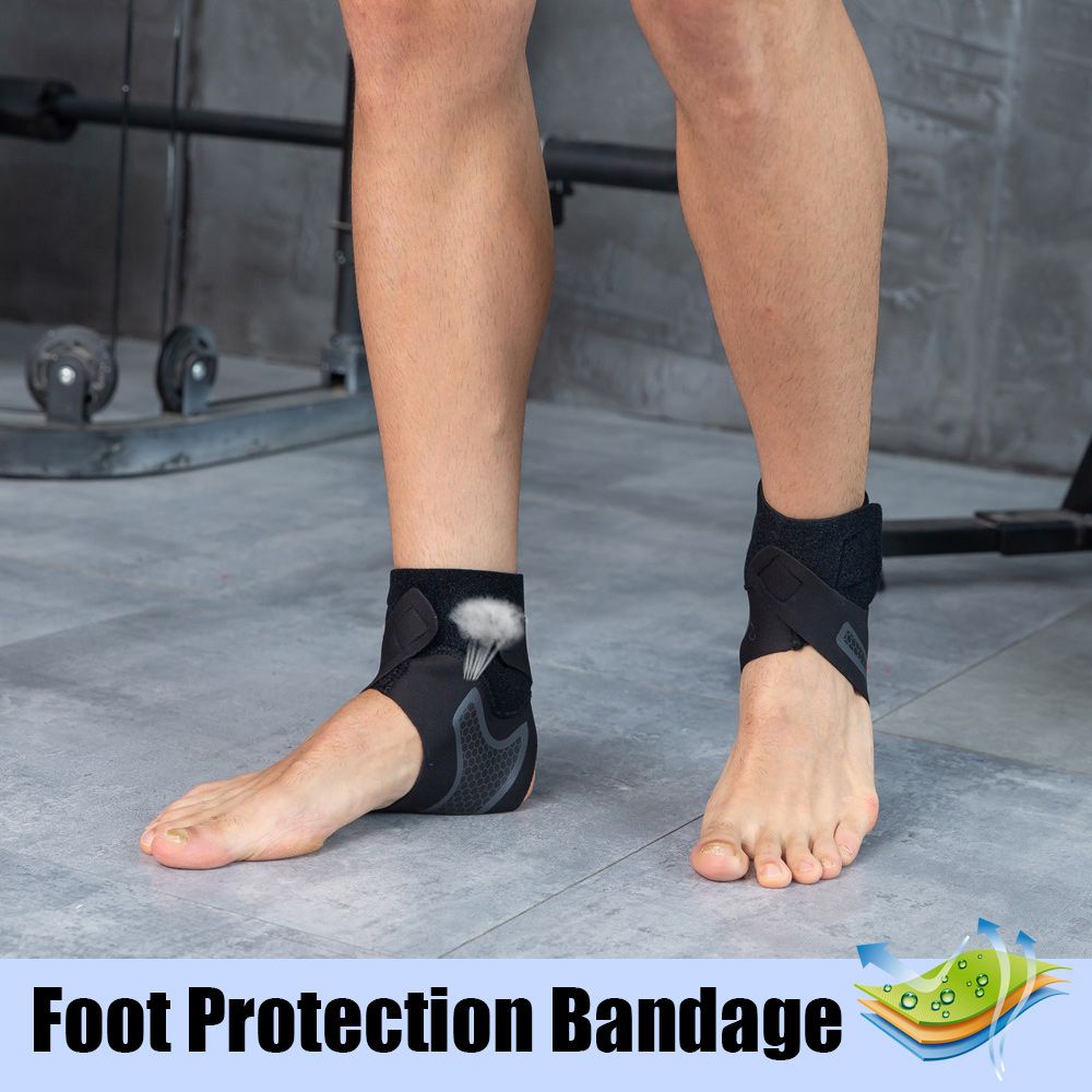 Cặp nẹp quấn hỗ trợ bảo vệ mắt cá chân co giãn có thể điều chỉnh để an toàn hơn khi chơi thể thao có bán lẻ
