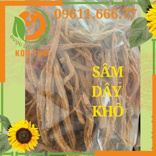Sâm dây khô hiệu Dược liệu yến sào Kon Tum thơm chuẩn rừng