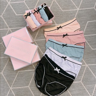 Set 5 quần lót Victoria siêu co giãn kháng khuẩn sẵn