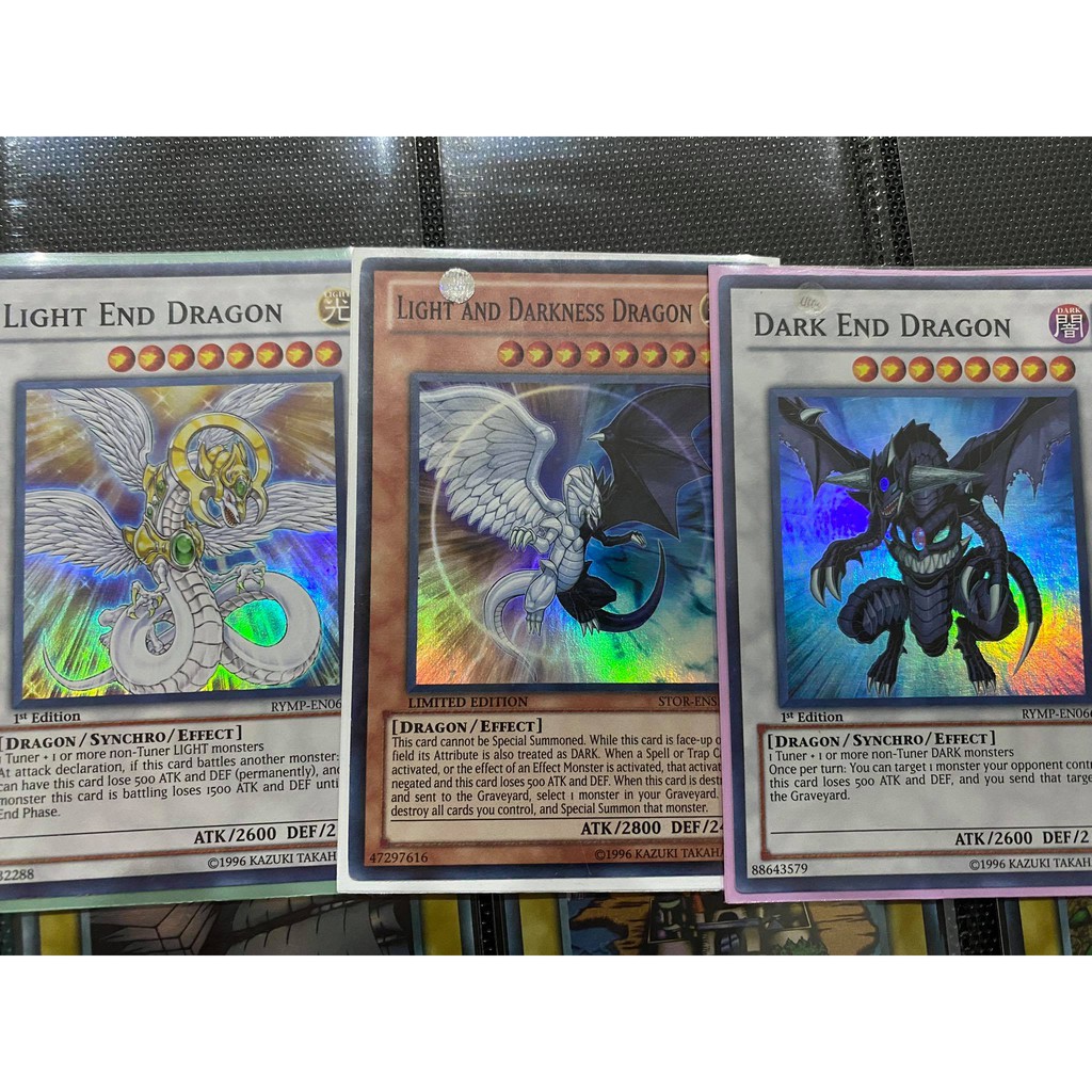 Combo thẻ bài Yugioh Light and Darkness Dragon