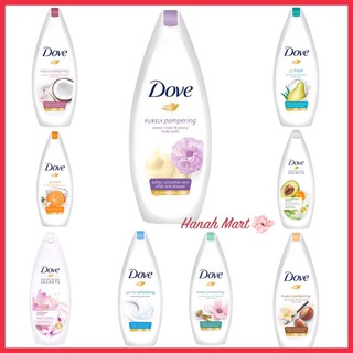 Hàng Đức chất – Sữa tắm Dove dưỡng da mềm mượt 500ml đủ vị
