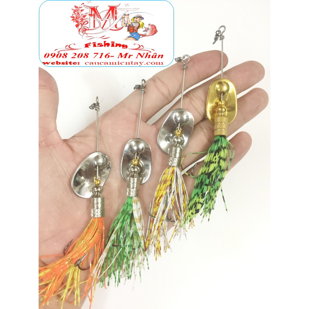 Mồi lure cá lóc Spinner