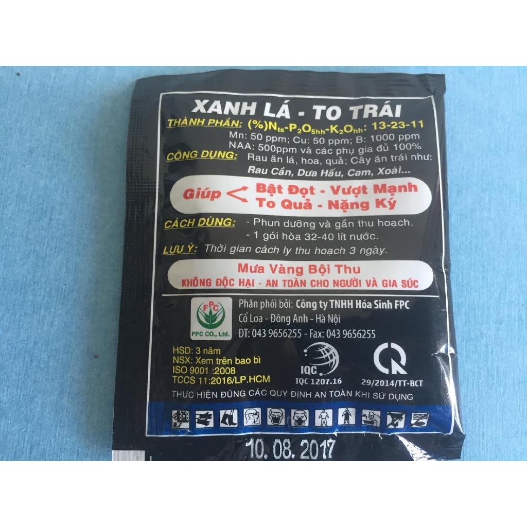 Phân bón lá mưa vàng 999