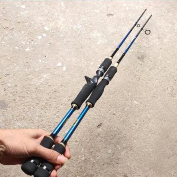 CẦN CÂU LURE SHIMANO COMBO ĐẦY ĐỦ KÈM MÁY NGANG YOMOSHI ( CÓ CẢ TRÁI VÀ PHẢI ) KÈM DÙ CÂU VÀ NHÁI GIẢ VÀ CÁ SẮT NO1