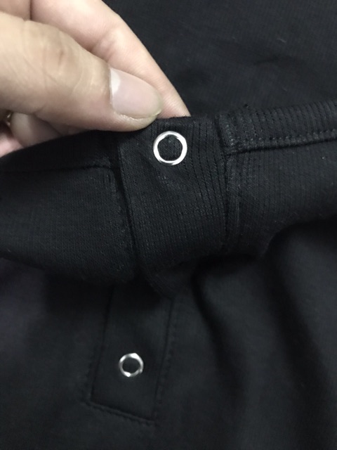 Váy dài tay nút bấm body vải co dãn (ap) | BigBuy360 - bigbuy360.vn