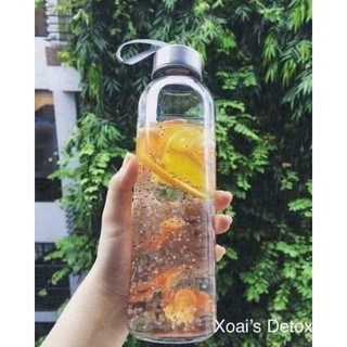 bình detox thủy tinh