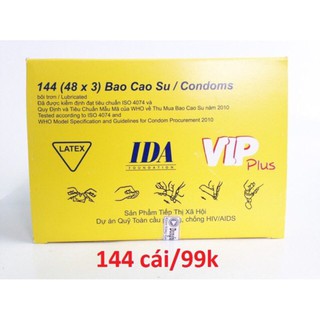 Bao cao su VIP giá siêu rẻ dùng cho khách sạn và gia đình