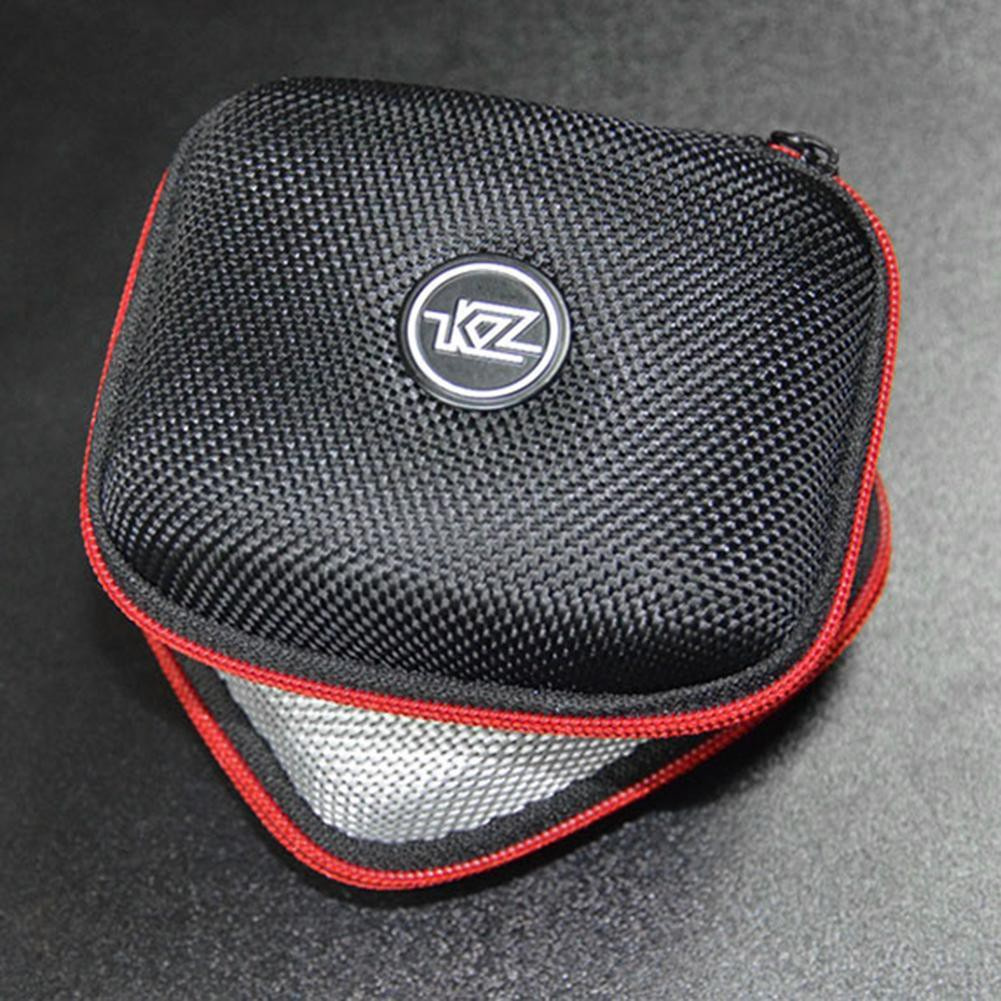 KZ In-Ear Music Earphones Storage Bag Organizer Braid Portable Earbuds Case