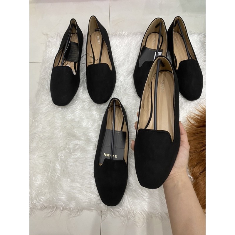 SẴN GIÀY BỆT F.21 MÀU ĐEN ULZZANG