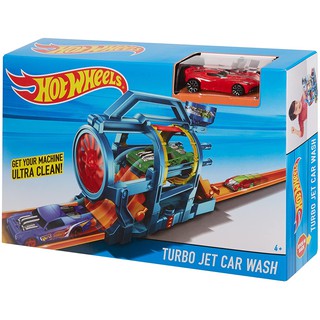 Đồ chơi HOT WHEELS - Bộ Hot Wheels rửa xe xoáy trục - Mã SP FJN35/FJN34