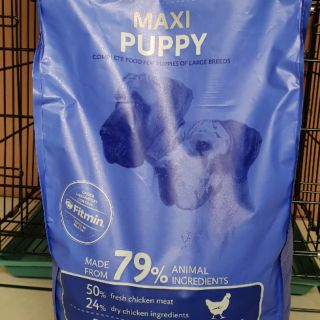 Thức ăn Fitmin Maxi puppy dành cho giống chó đại như alaska,becgie,rott,golden...3kg