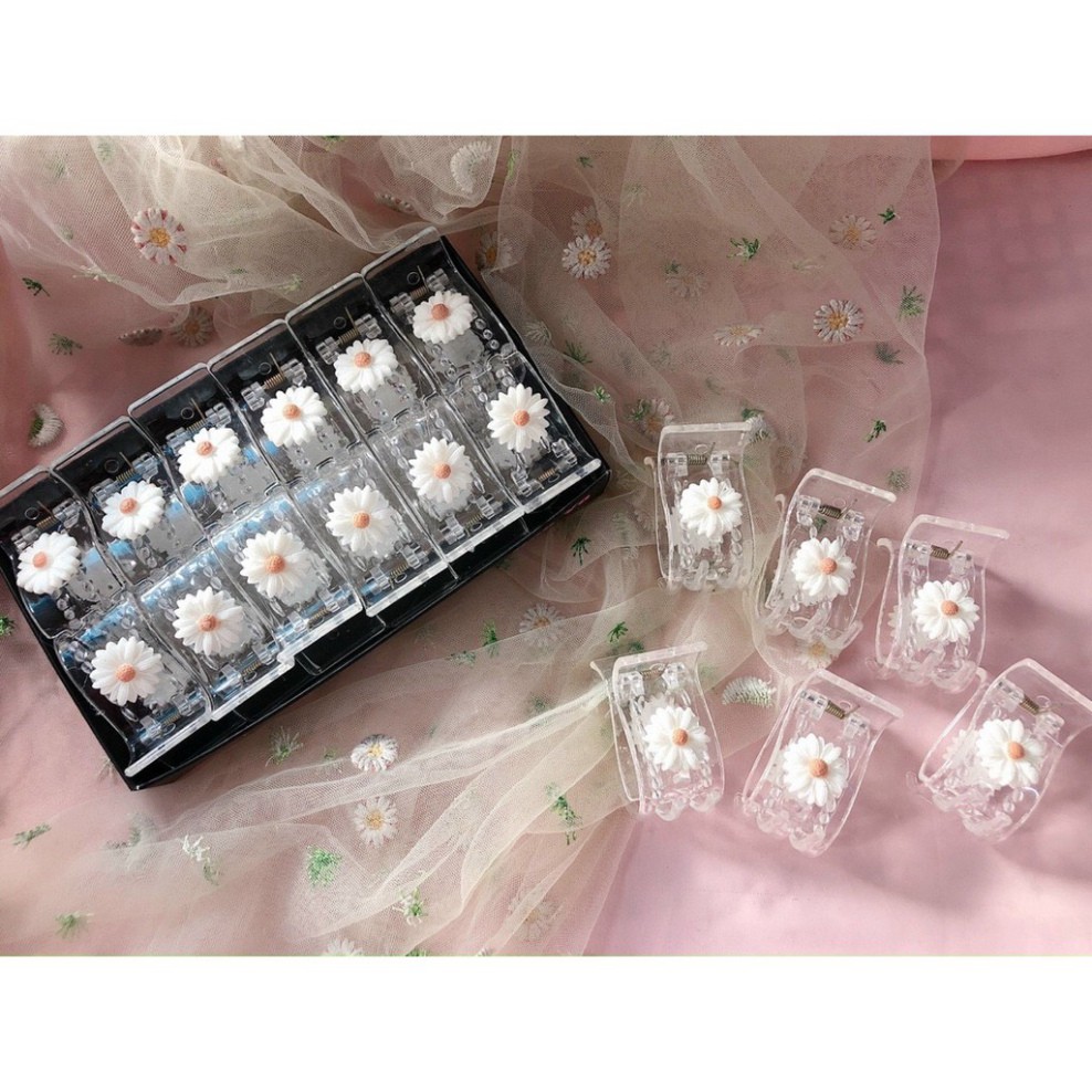 Kẹp tóc🌸 kẹp càng cua 5 răng 🌸 Hoa cúc? Hot