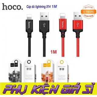 Cáp sạc lighting/micro usd dây dù hoco x1 x14 x26 dài 1m