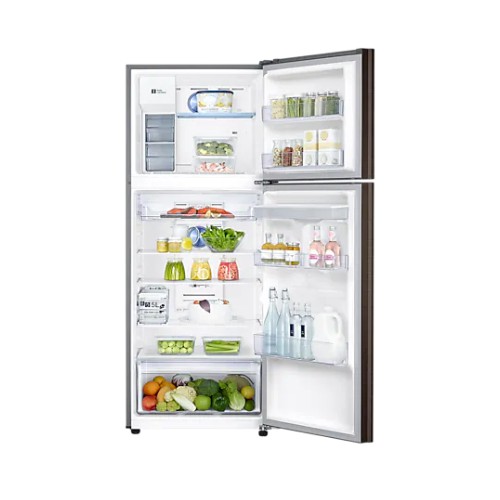 Tủ lạnh Samsung RT35K5982DX/SV 373 lít 2 cửa Inverter, Lấy nước bên ngoài, Làm đá tự động, Ngăn rau quả cân bằng độ ẩm